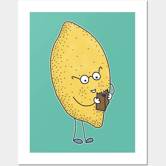 Lemon Nerd Wall Art by Matt Andrews